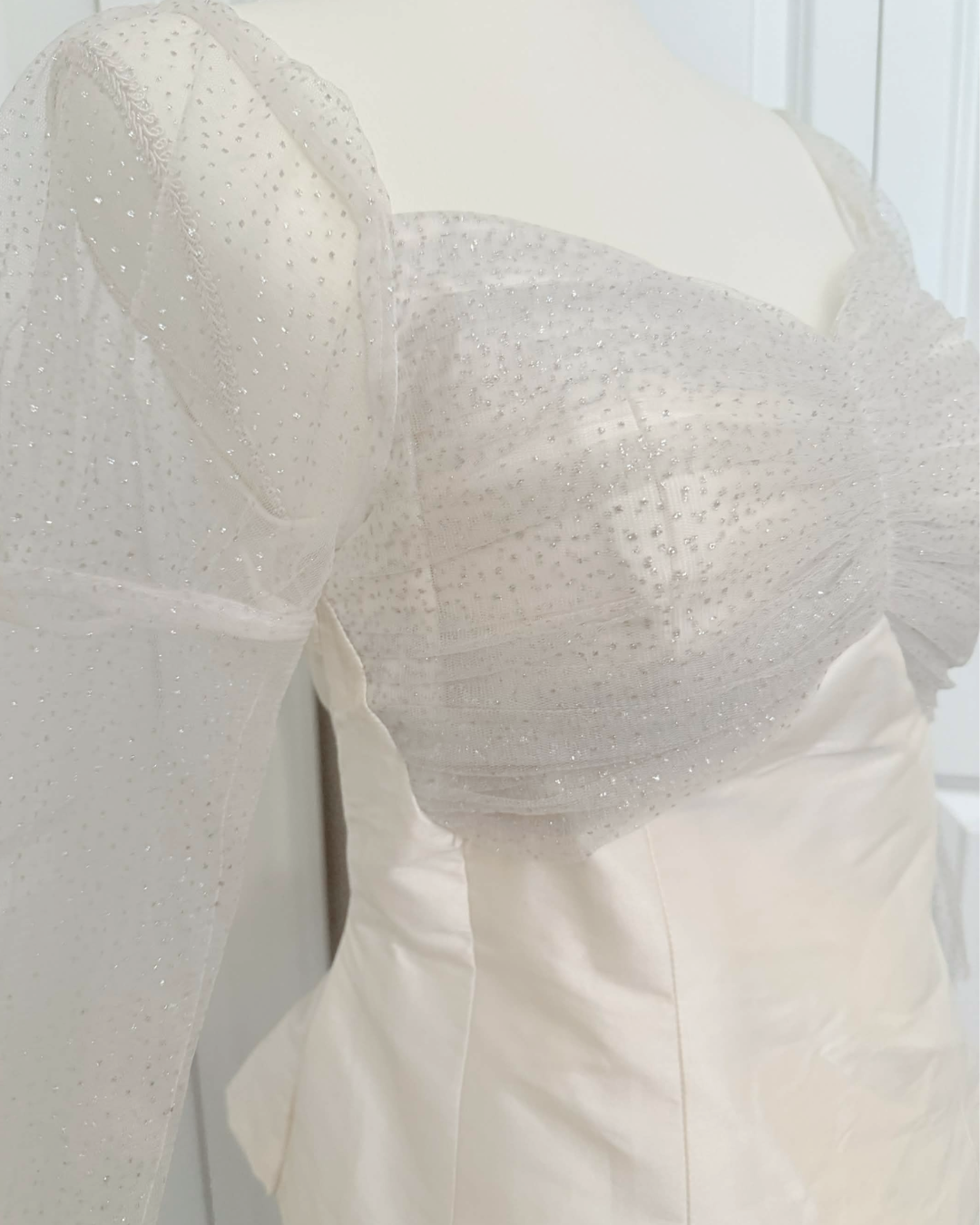 White Tule Long Sleeve
