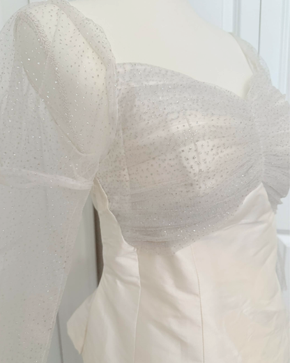 White Tule Long Sleeve